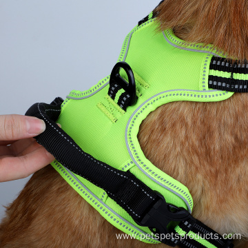 Wholesale Reflective Soft Mesh Padded Dog Harness